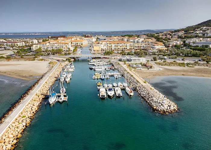 Apartamento T2 mezzanine avec terrasse, parking privé à Sète - FR-1-472-108